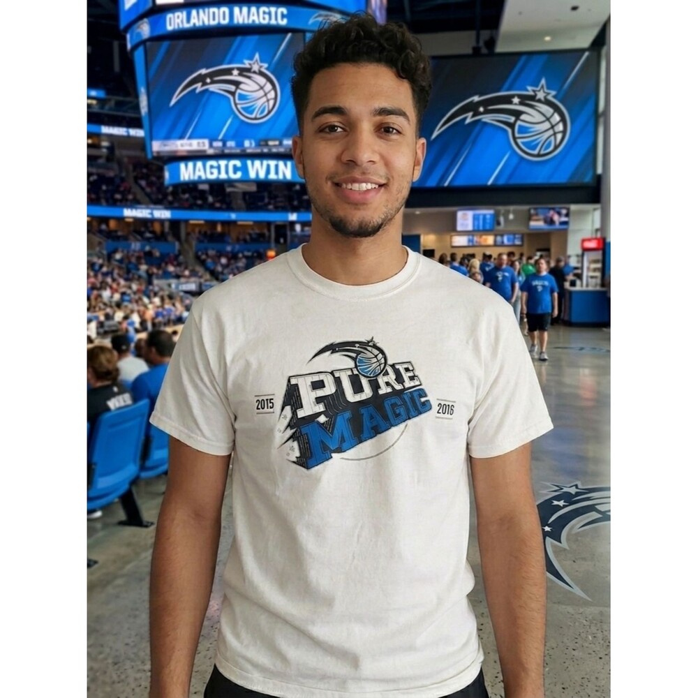 Orlando Magic "Pure Magic" 2015-2016 NBA T-Shirt - Size Large